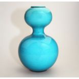 A very good Burmantofts Arts & Crafts Gourd Vase No.374 C.19th