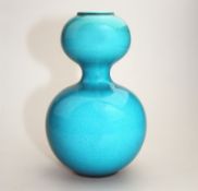 A very good Burmantofts Arts & Crafts Gourd Vase No.374 C.19th