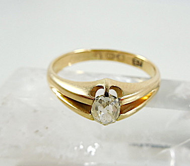 18 K Gold Ring With 0.42 Ct Diamond - Image 4 of 14