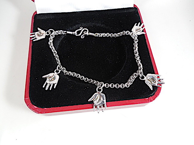 Charms Silver Bracelet