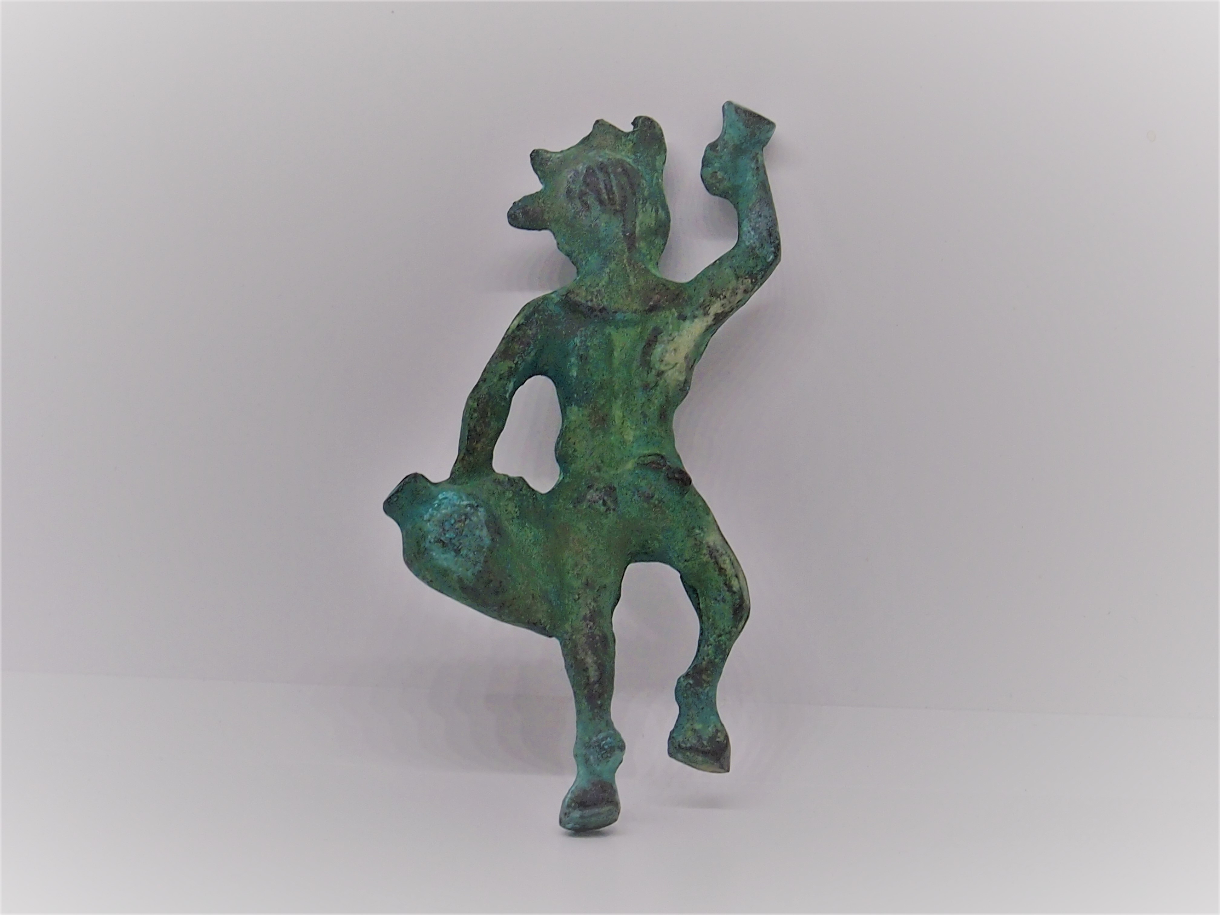 Roman Satyr Statuette - Image 5 of 5