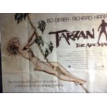 Large Original Framed Poster, Tarzan The Apeman Bo Derek,