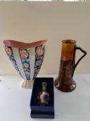 Royal Doulton, Old Tupton Ware, Arthur Wood Vases