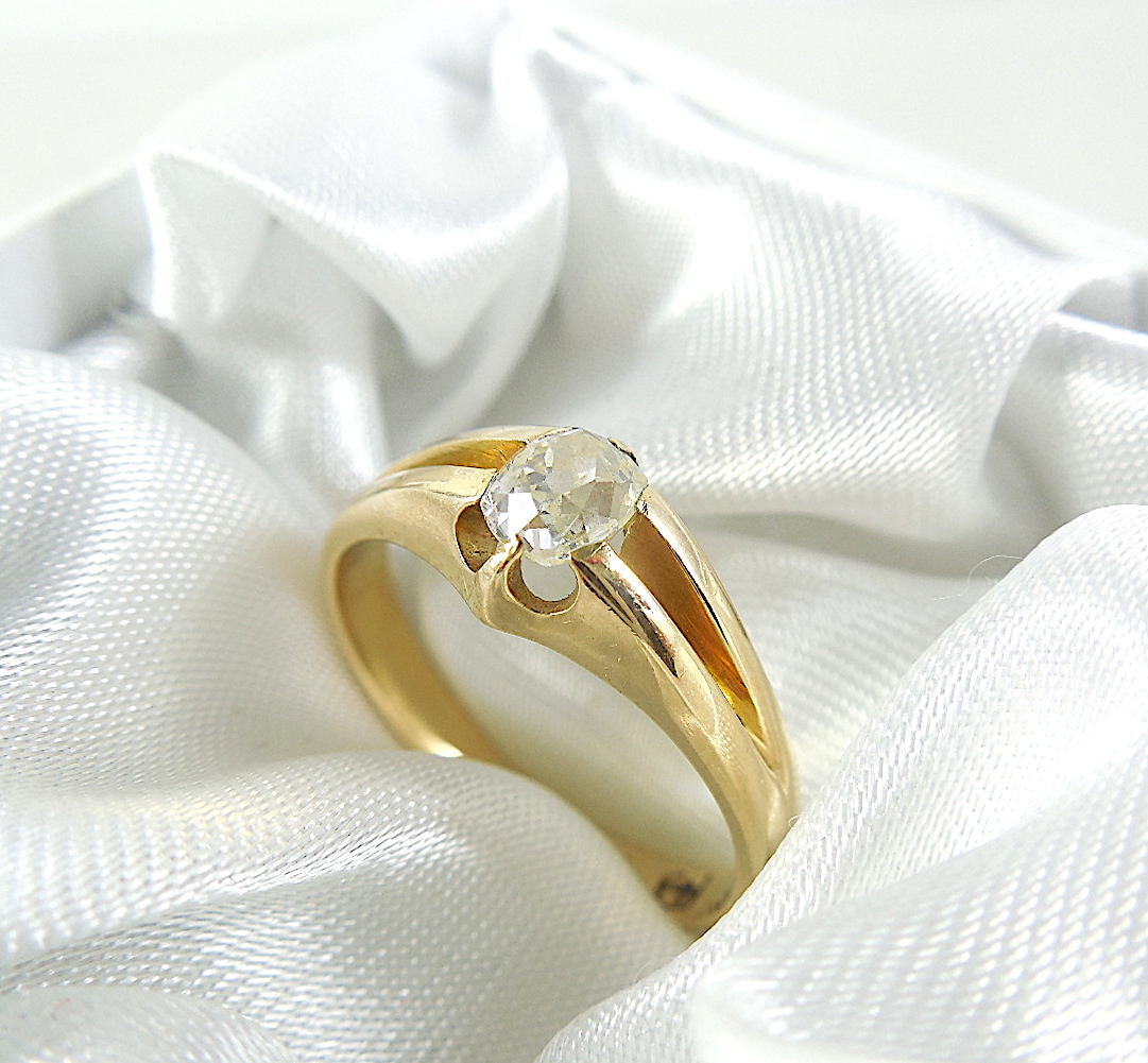 18 K Gold Ring With 0.42 Ct Diamond - Image 14 of 14