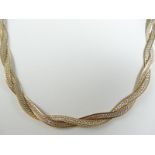 Gold Plated Silver Necklace