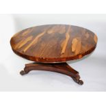 William Iv Sabina Wood Centre Table C.1830