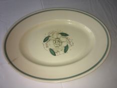 Susie Cooper 1950S Large Oval Serving Platter
