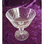 Cut Glass Sundae Dish