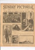 Original Sunday Pictorial Newspaper Aug 27 1922 The Funeral Of Michael Collins