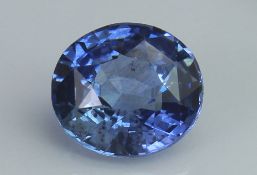 Blue Sapphire, 1.59 Ct
