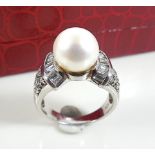 Pearl Silver Ring