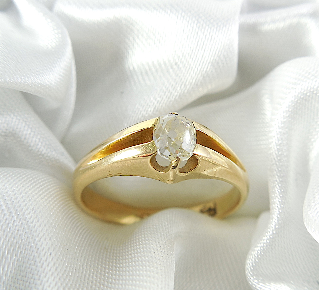 18 K Gold Ring With 0.42 Ct Diamond - Image 13 of 14