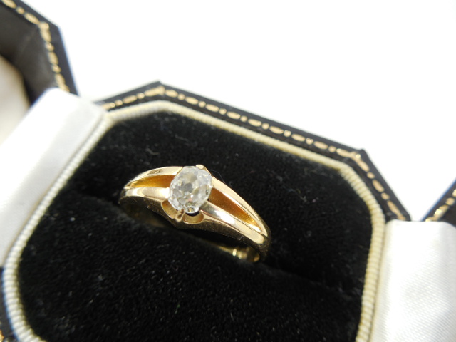 18 K Gold Ring With 0.42 Ct Diamond - Image 11 of 14