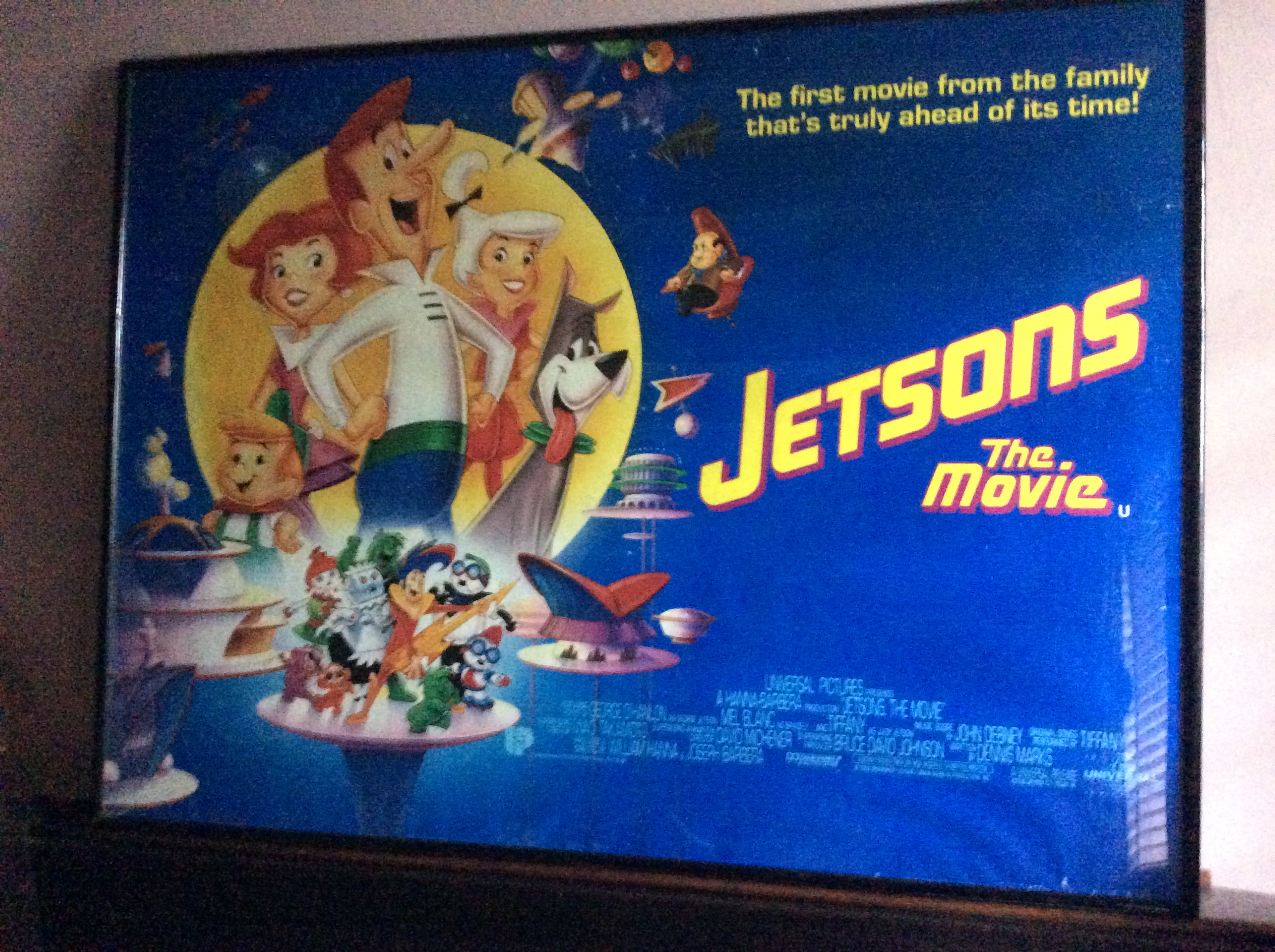 Frames Original Large Film Poster, Jetsons: The Movie 1990 Universal Pictures - Image 8 of 8