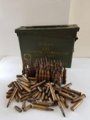 Military Case With Inert Training Shells