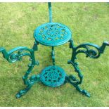 Victorian Garden Decorative Table Base Steel