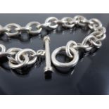 Albert Chain Silver Bracelet