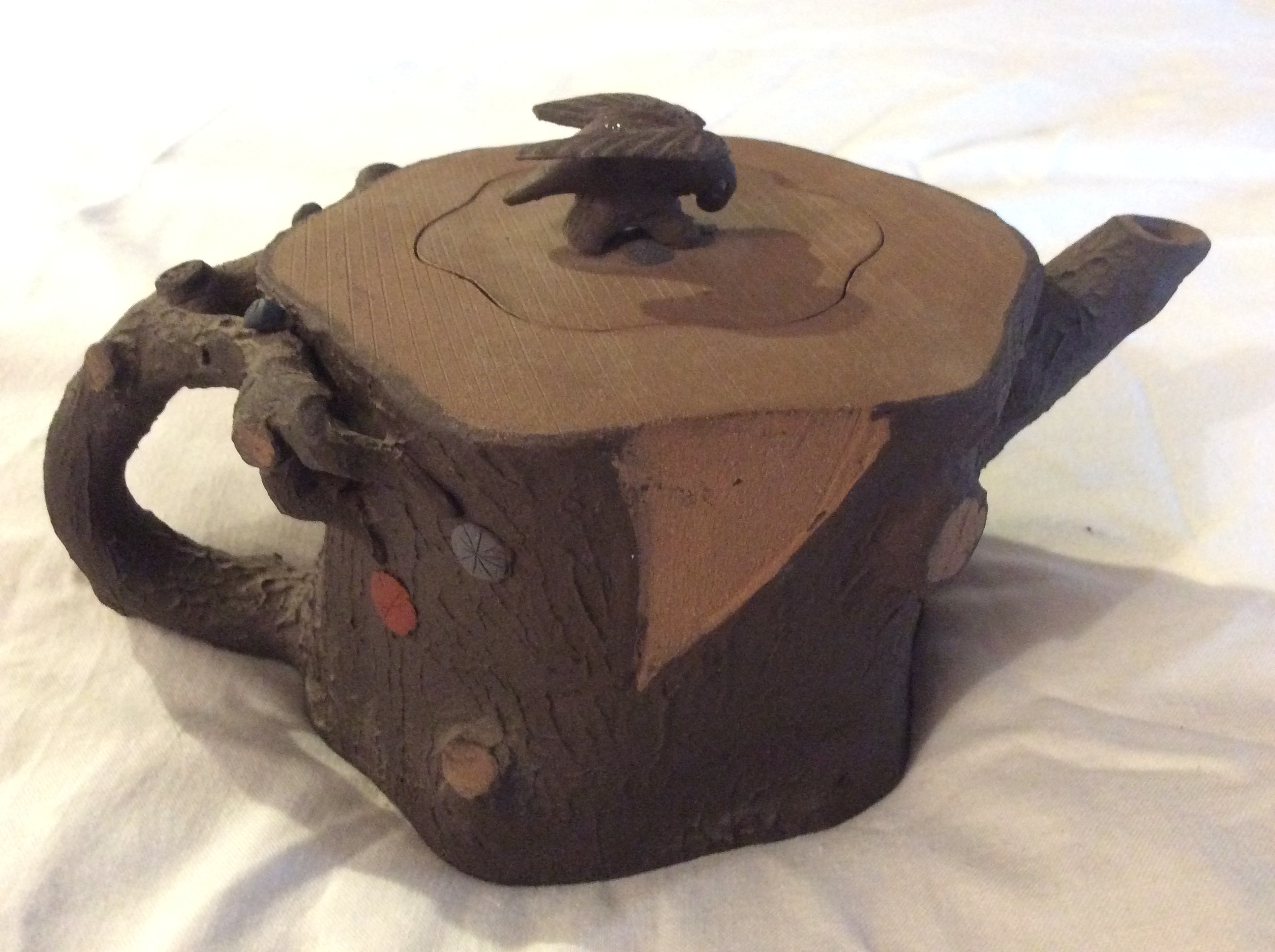 Rare Item 19Th Century Chinese Teapot - Image 2 of 8
