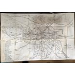 Rare Map Of Dublin 1938