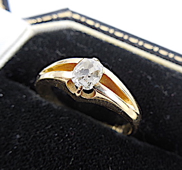 18 K Gold Ring With 0.42 Ct Diamond - Image 3 of 14