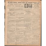 The Kings Speech Peace In Ireland Original 1920 Newspaper