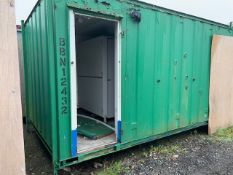 16'X9' Plastisol Toilet Block