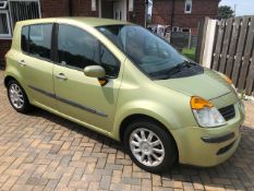 2005 Renault Modus Dynamique 16V Petrol. Green. 38,000 Miles Genuine Low Milage.