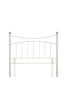 Boxed Item Glisten King Headboard [Cream] 130X152X0Cm Rrp:£148.0