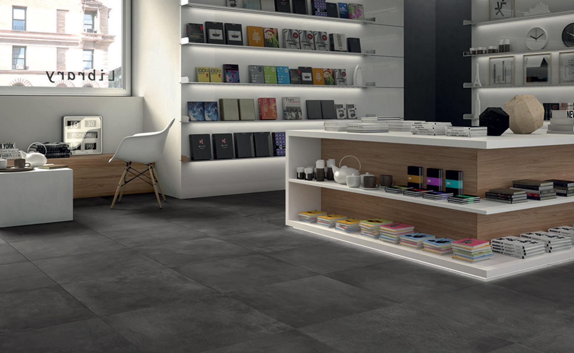 Wide Street 8.5MM 60X30CM High Quality Italian Porcelain tiles 6 pallets - Image 2 of 2