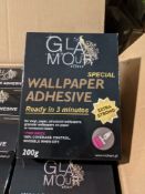 Pallet containing 1200pcs Brand new Wallpaper Adhesive - 200gr packs - similar rrp £2.99 - bra...