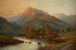 Alfred Fontville de Breanski 1877-1957 exhibited RA , RBA signed original Oil Landscape view