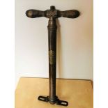 Vintage The Dunlop Double Action Tyre Pump No1 ...Vintage Tyre Pump The Dunlop Double Action Pump No