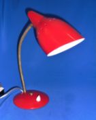 Retro Goose Neck Lamp Mid Century Desk Lamp Angle Poise Kitsch Retro