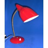 Retro Goose Neck Lamp Mid Century Desk Lamp Angle Poise Kitsch Retro