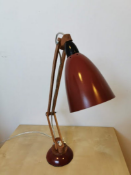 Mid Century Retro Vintage Desk Anglepoise Maclamp Style Lamp Habitat Type