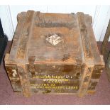 Military 1974/94 Ammunition Box Large 20 GREN HAND RDX TNT papers l2 a1 in 4 cylinders