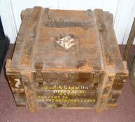 Military 1974/94 Ammunition Box Large 20 GREN HAND RDX TNT papers l2 a1 in 4 cylinders