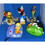 Novelty Telephones Popeye Sylvester Tweetie Pie Charlie The Tuna Bug man? Job lot