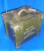 Military WW2 METER AVO? OUTPUT POWER 1945 No 5 Complete Station Cases test equipment NoSI WD 3342