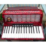 Piano Accordion Royal Standard 2063/110 46 MADE IN GERMAN DEMOCRATIC REPUBLIC