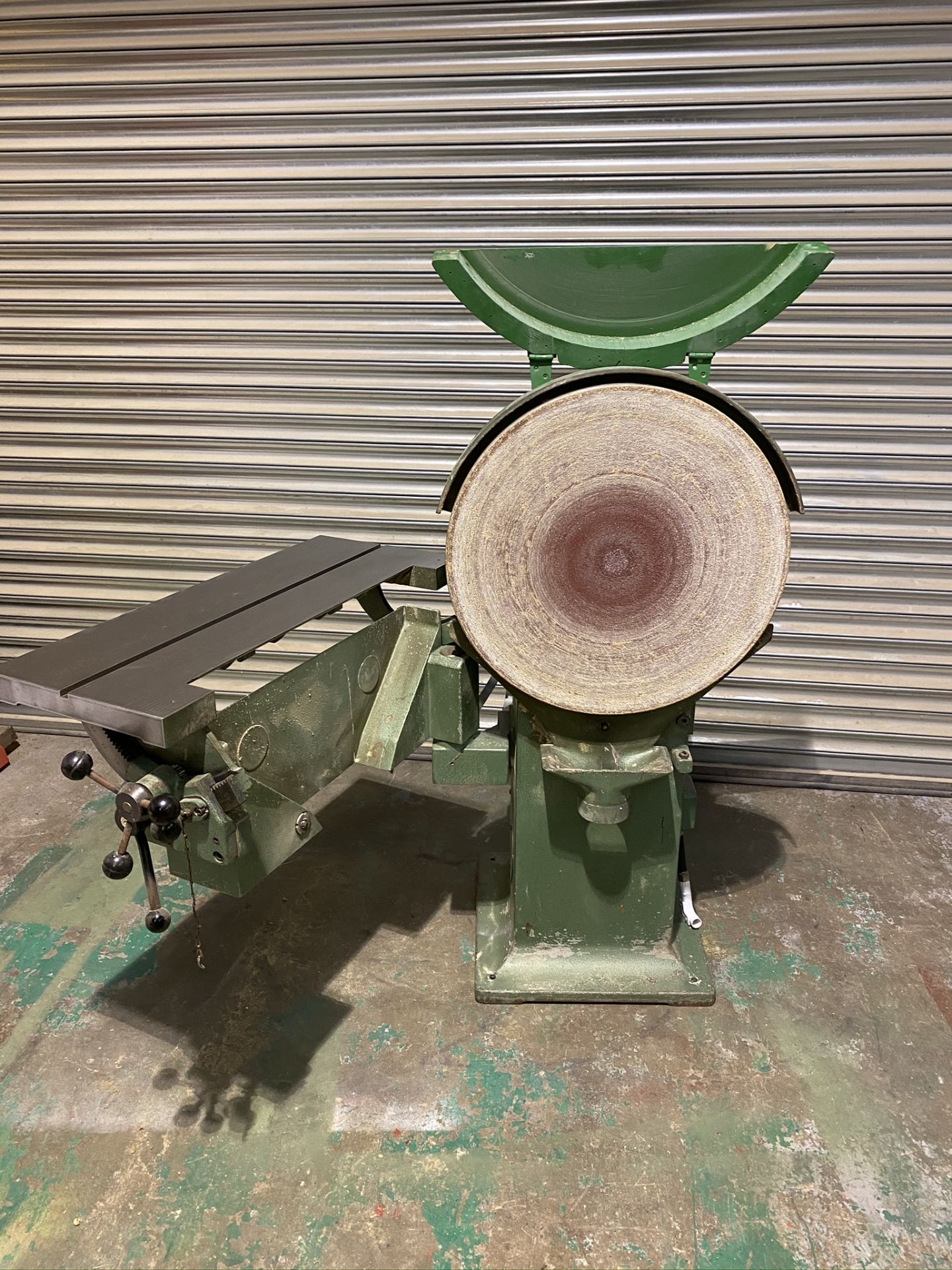 Zimmermann SZ1 600mm disc sander Wadkin Green - Image 4 of 4