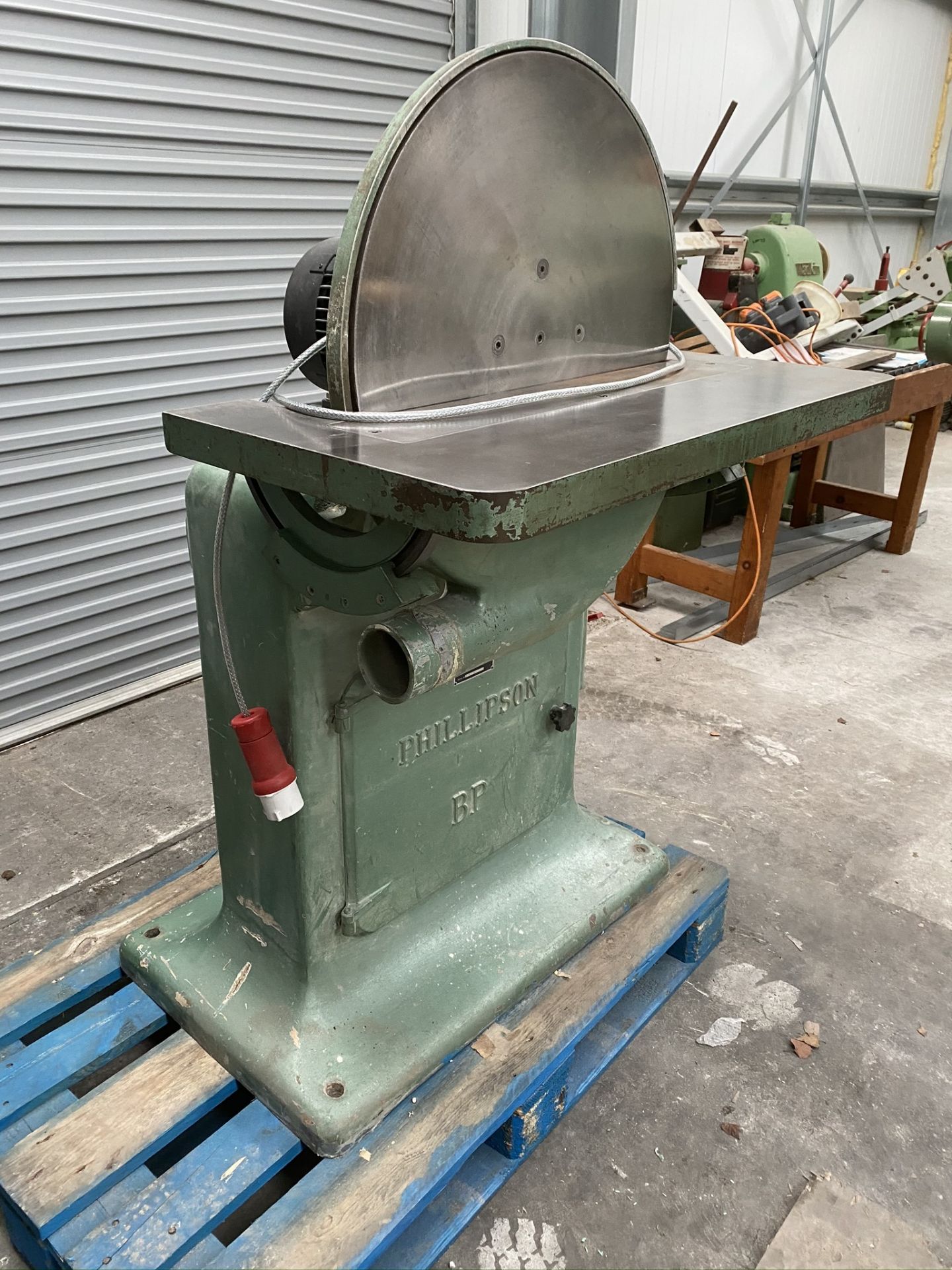 Phillipson 24 inch disc sander - Image 2 of 2