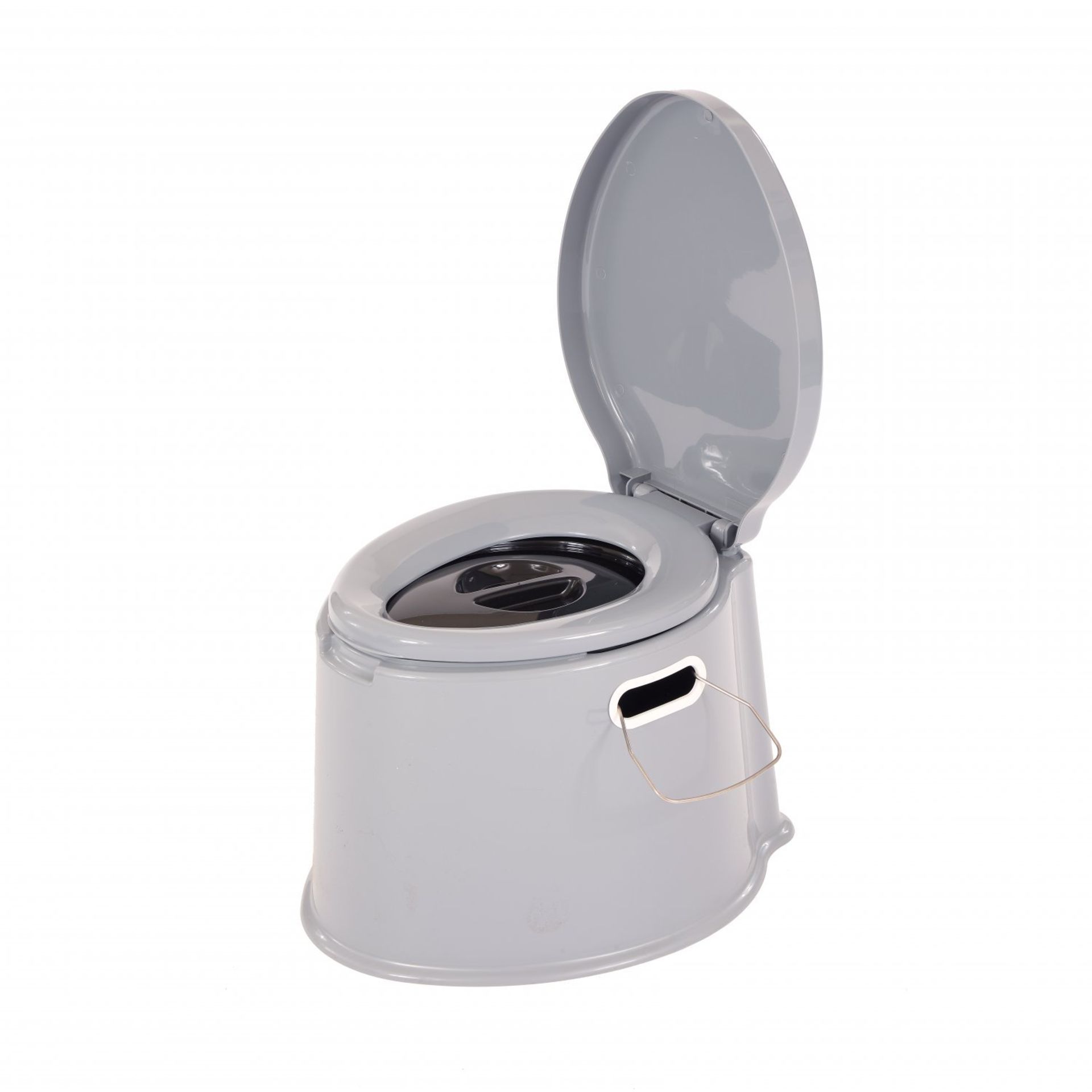 (G4) 5L Portable Compact Camping Toilet Potty with Removable Bucket Dimensions: 43 x 39 x 34cm...