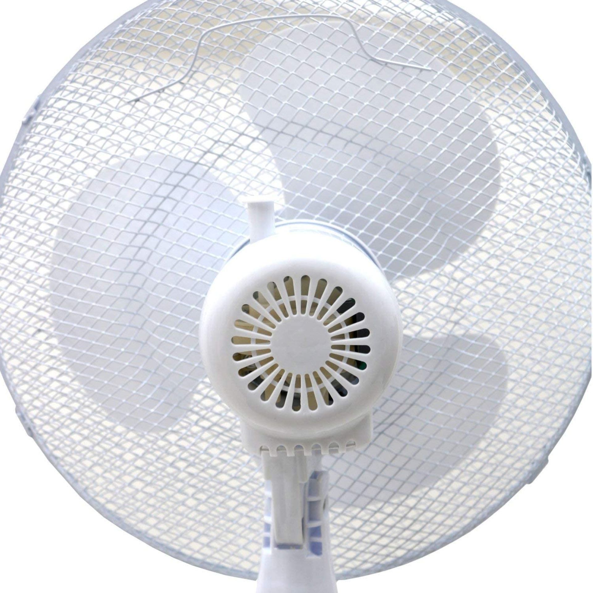(LF269) Electrical 16" Oscillating Pedestal Electric Cooling Fan 3 Speed Push Button Speed Con... - Image 3 of 3