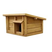 (G96) Wooden Hedgehog House Hibernation Shelter 360x240x400mm Dimensions: 36 x 24 x 40cm High...