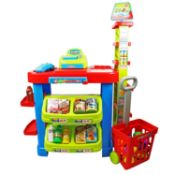 (D15) Childrens Kids Supermarket Shop Grocery Pretend Toy Play Set Suitable For Ages 3 And Abo...