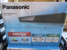 (33) 1 x Grade B - Panasonic DVD-S500EB-K - DVD/CD Player With CD Ripping / USB Playback - Blac...