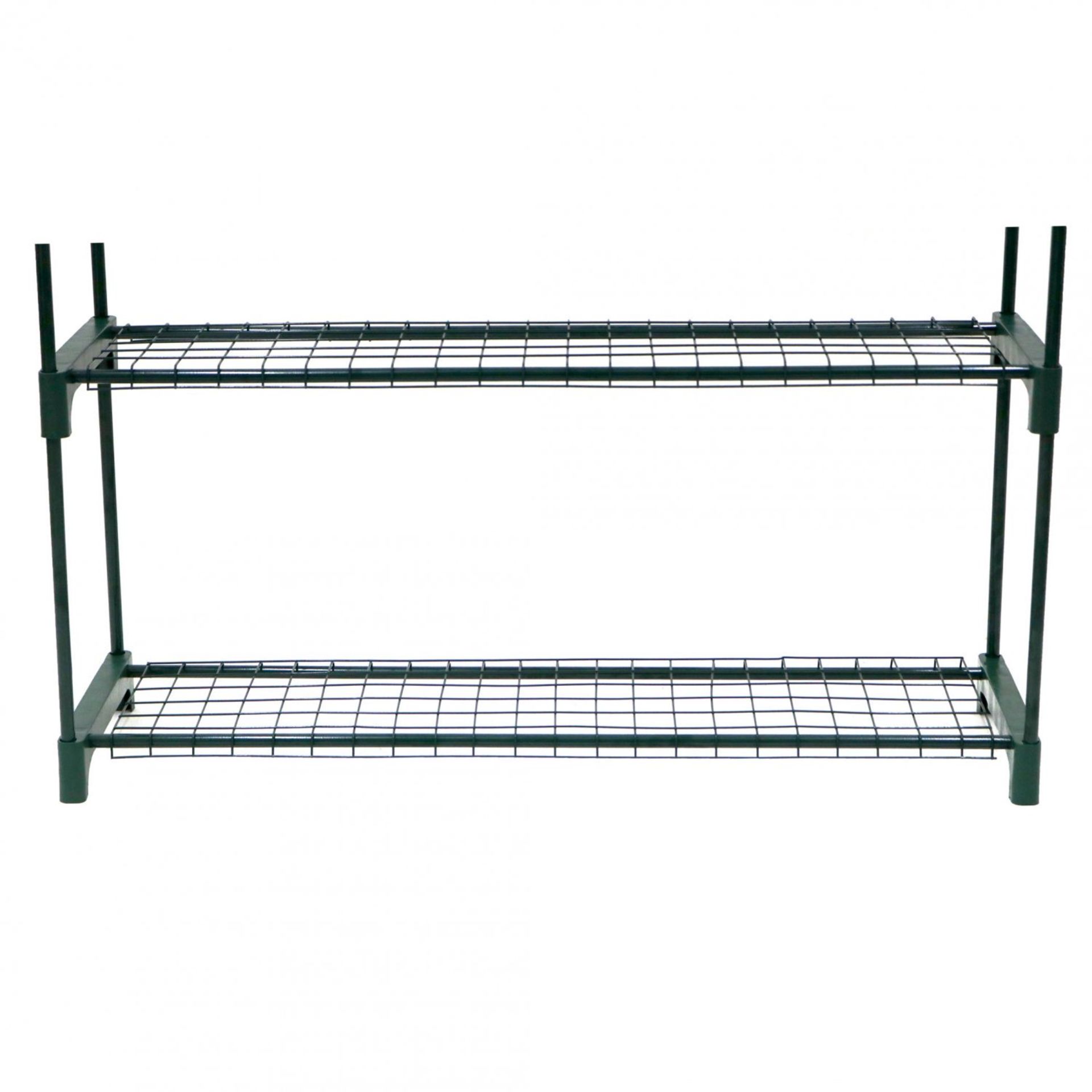 (G25) Double Pack Flower Staging Display Greenhouse Racking Shelving Robust storage solution f... - Image 2 of 2