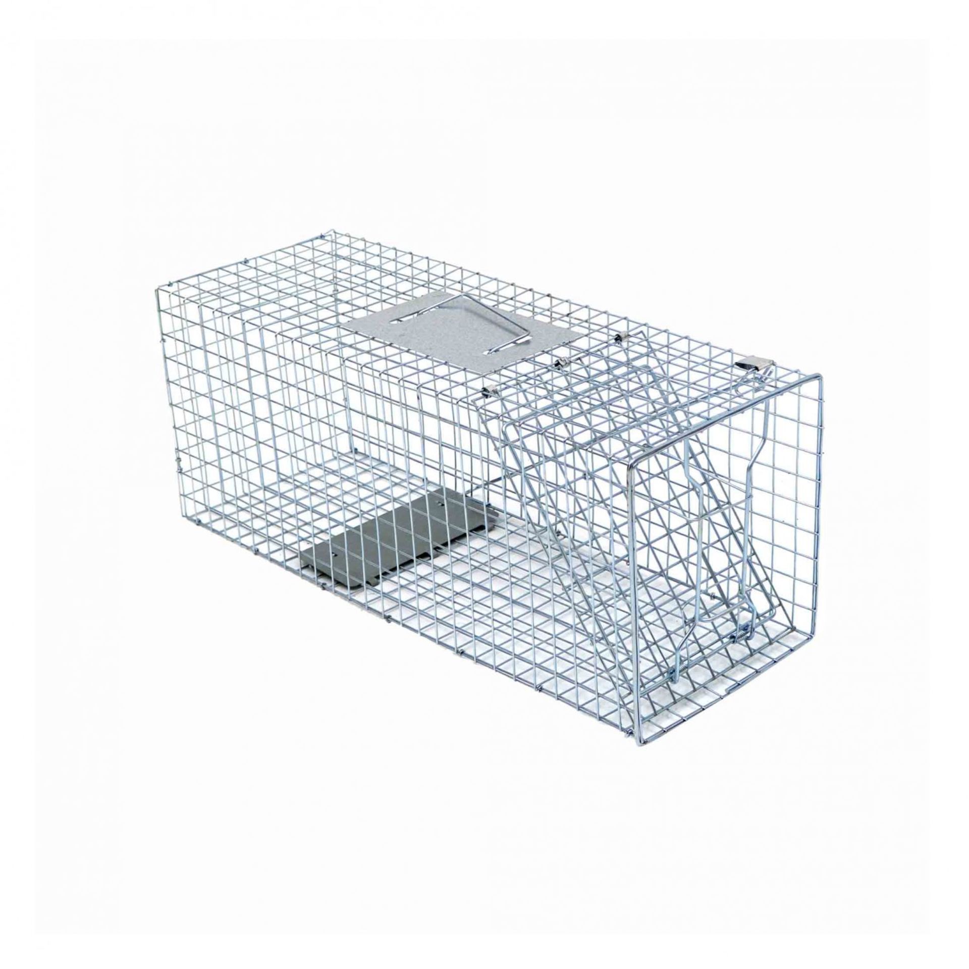 (G61) Medium Humane Animal Rodent Rat Pest Trap Cage Ideal for catching squirrels, rats and ot... - Image 2 of 2