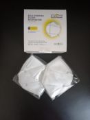 200 High-Quality, FFP2 KN95 Face masks (Unvalved - 4 Ply)